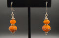Ember Trail Etched Earrings