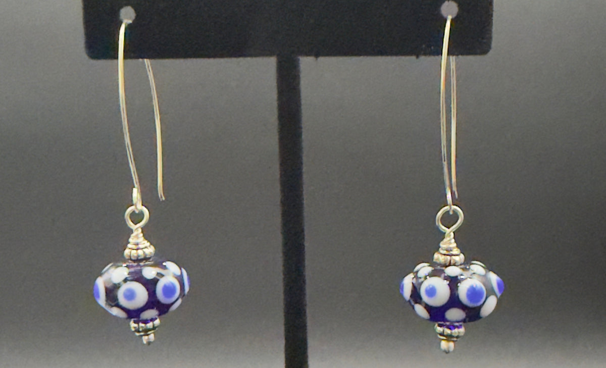 Lapis Constellation Earrings