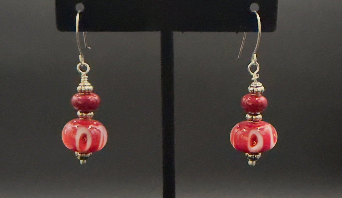 Pomegranate Moon Earrings