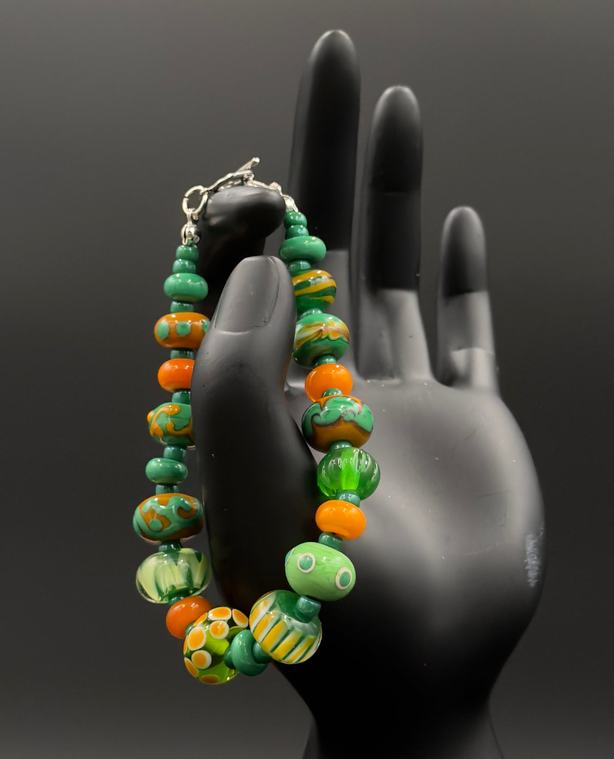 Moss and Ember Bracelet