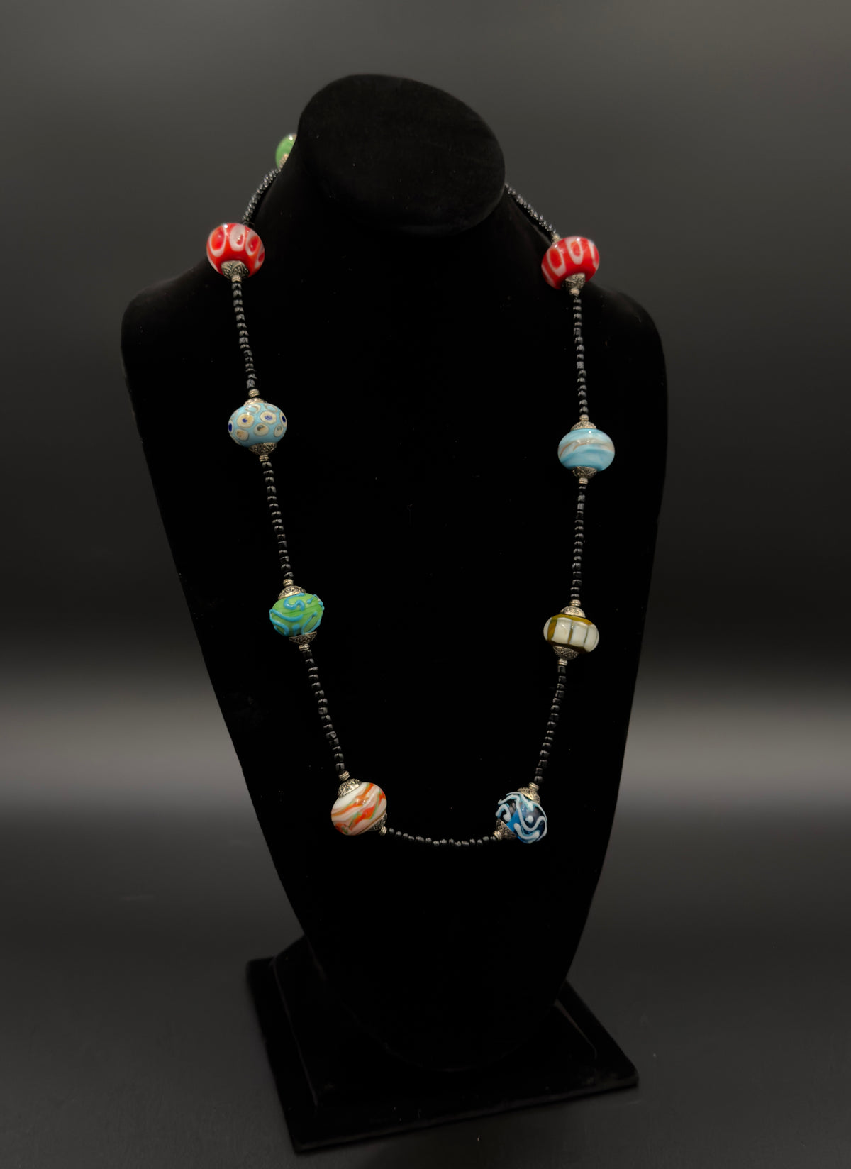 Chromatic Moon Necklace