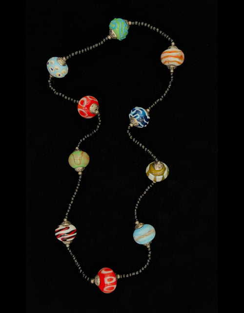 Chromatic Moon Necklace